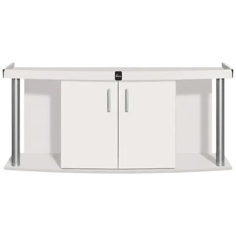 Szafka pod Akwarium Profilowane Owalne Comfort 160x60x67cm Biała