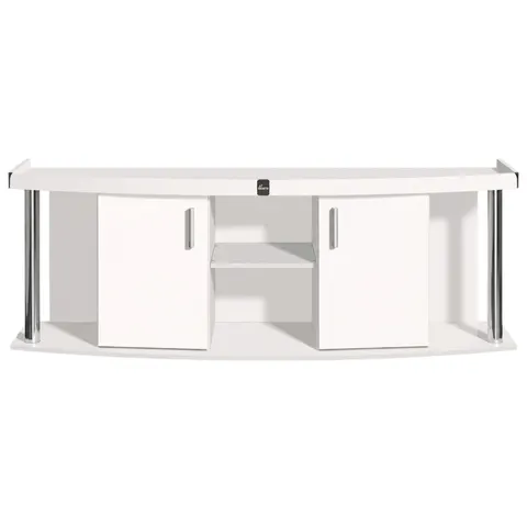 Szafka pod Akwarium Profilowane Owalne Comfort 200x80x67cm Biała