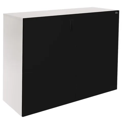 Szafka pod Akwarium Proste Elitte 120x60x90 Biały-Czarny
