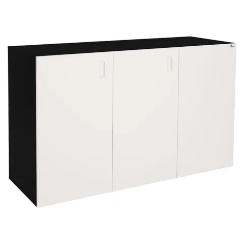 Szafka pod Akwarium Proste Elitte 160x60x90 Czarny-Biały