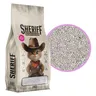 Sheriff Żwirek Bentonitowy Dla Kota Compact SUPER Zbrylający Baby Powder Pudrowy 20l