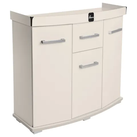Szafka pod Akwarium Profilowane Owalne Solid 80x35x75cm Szampański