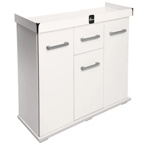 Szafka pod Akwarium Proste Solid 80x35x75cm Biała