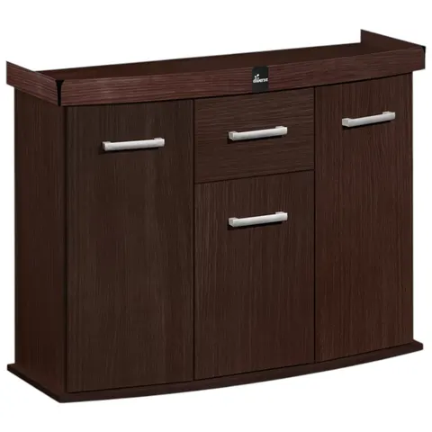 Szafka pod Akwarium Profilowane Owalne Solid 100x40x75cm Wenge