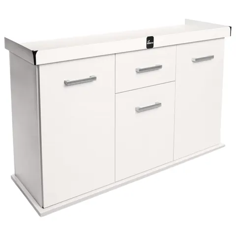 Szafka pod Akwarium Proste Solid 100x40x75cm Biała