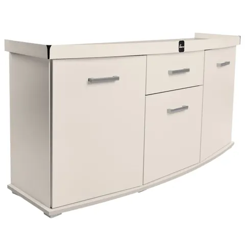 Szafka pod Akwarium Profilowane Owalne Solid 150x50x75cm Szampański