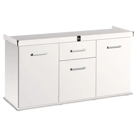 Szafka pod Akwarium Proste Solid 150x50x75cm Biała