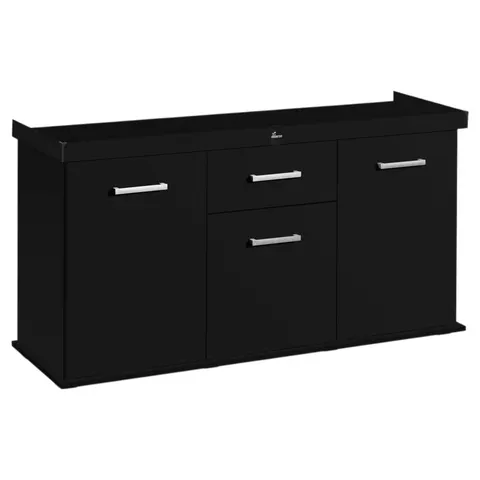 Szafka pod Akwarium Proste Solid 160x60x75cm Czarna