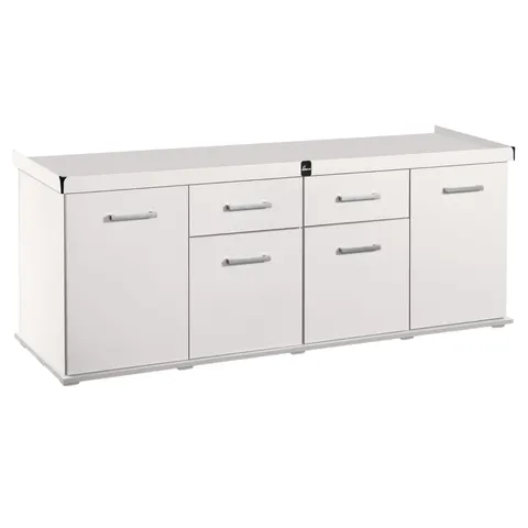 Szafka pod Akwarium Proste Solid 200x60x75cm Biała