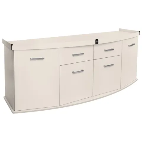 Szafka pod Akwarium Profilowane Owalne Solid 200x80x75cm Szampański