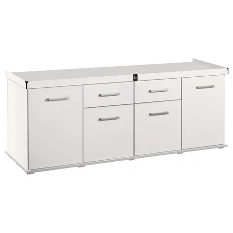 Szafka pod Akwarium Proste Solid 200x80x75cm Biała