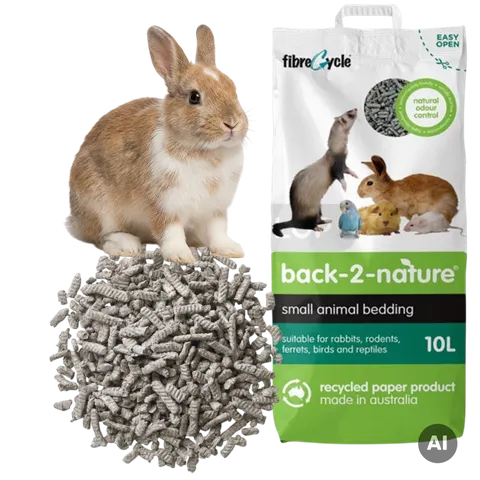 ŻWIREK PAPIEROWY BACK2NATURE 10L dla Królika Gryzoni Podłoże Ekologiczne