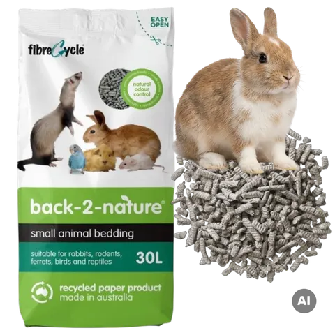 ŻWIREK PAPIEROWY BACK2NATURE 30L dla Królika Gryzoni Podłoże Ekologiczne