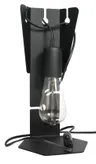 Czarna loftowa lampa stołowa Sollux Lighting SL.0880 Arby E27