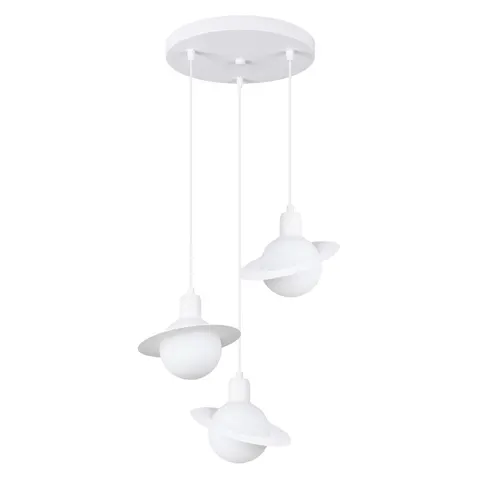 Lampa wisząca HYPERION 3P biały G9 3x8W SL.1357 SOLLUX