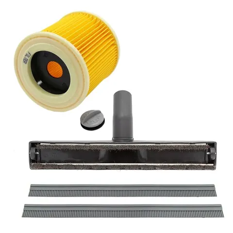 Szeroka szczotka odkurzanie na sucho i mokro + filtr do Karcher WD3