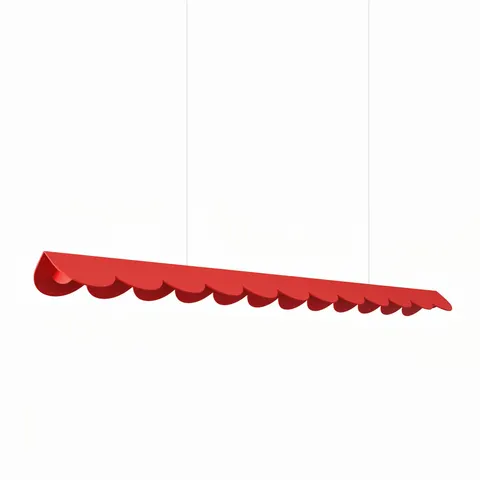 Lampa wisząca BISCUIT 130 czerwona LED 4000K TH.731 Thoro