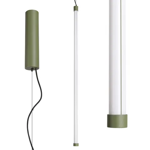 Lampa wisząca TRANG 100 zielona oliwka LED 4000K TH.913 Thoro
