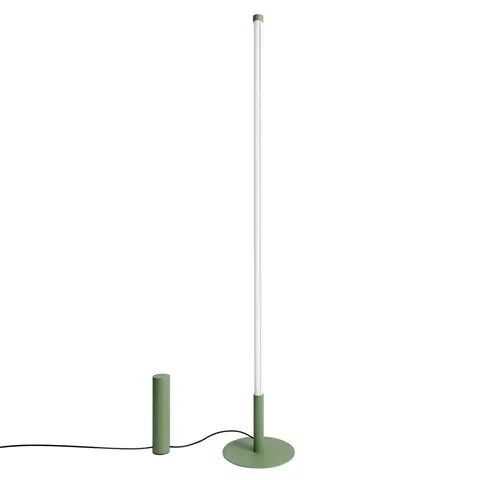 Lampa podłogowa TRANG szałwiowa 4000K TH.1015 Thoro