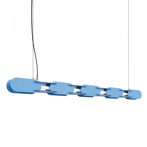 Lampa wisząca CHAIN 158 błękitna LED 3000K TH.1022 Thoro