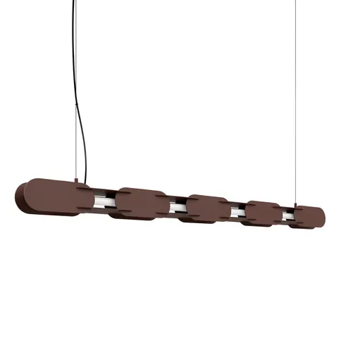 Lampa wisząca CHAIN 158 brązowa LED 4000K TH.1035 Thoro