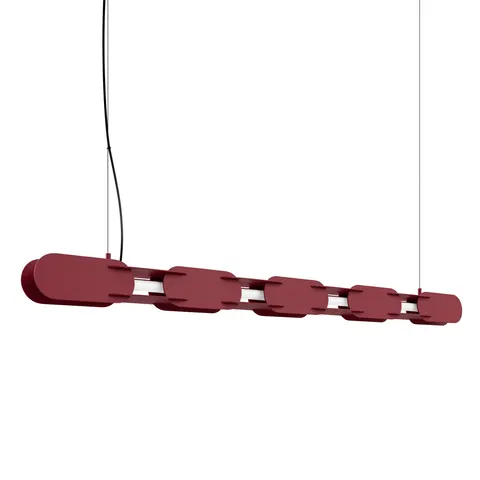 Lampa wisząca CHAIN 158 burgund LED 4000K TH.1039 Thoro