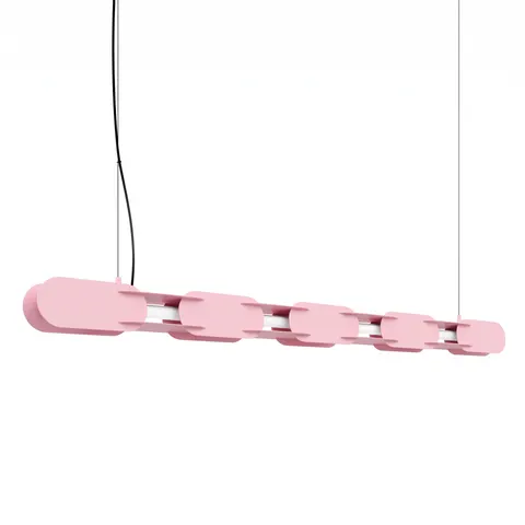 Lampa wisząca CHAIN 158 różowa LED 4000K TH.1044 Thoro