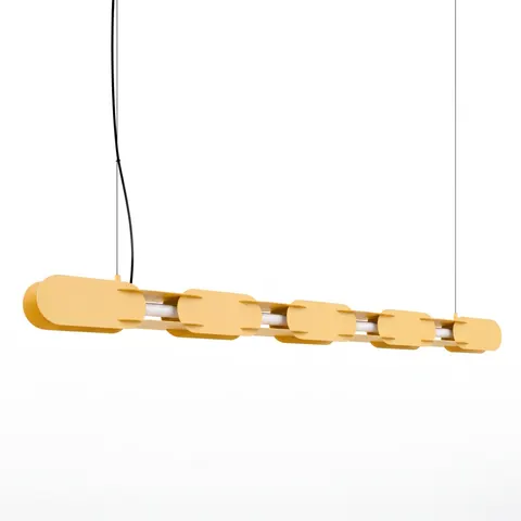 Lampa wisząca CHAIN 158 żółta LED 4000K TH.1049 Thoro