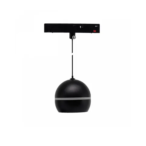 System SHIFT lampa wisząca kula GLOBE RING P BASIC 10W 4000K czarna