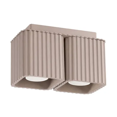 Plafon RIFF 2 taupe GU10 SL.3037 Sollux