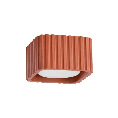 Plafon RIFF 1 ochra czerwona Gx53 SL.3060 Sollux