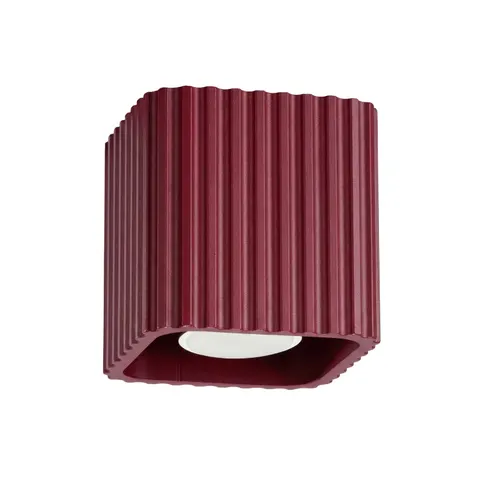 Plafon RIFF 1 burgund GU10 SL.3071 Sollux