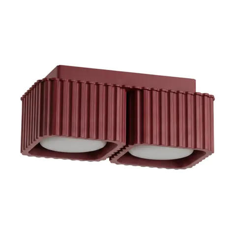 Plafon RIFF 2 burgund Gx53 SL.3075 Sollux