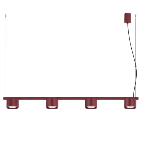 Żyrandol RIFF 4 burgund Gx53 SL.3076 Sollux