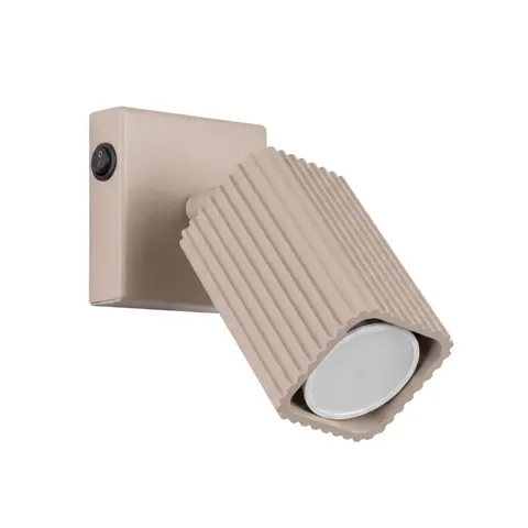 Kinkiet RAYO taupe z włącznikiem SL.3147 Sollux