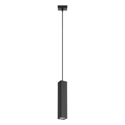 Lampa wisząca RAYO 1 czarna SL.3169 Sollux
