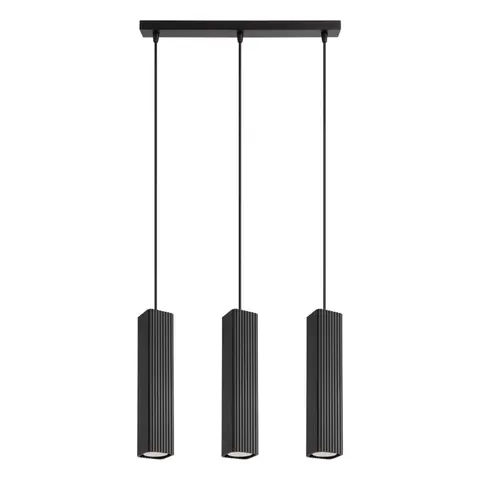 Lampa wisząca RAYO 3L czarna SL.3170 Sollux