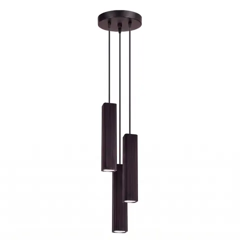 Lampa wisząca RAYO 3P czarna SL.3171 Sollux