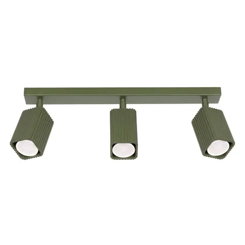 Plafon RAYO 3L zielony oliwkowy SL.3179 Sollux