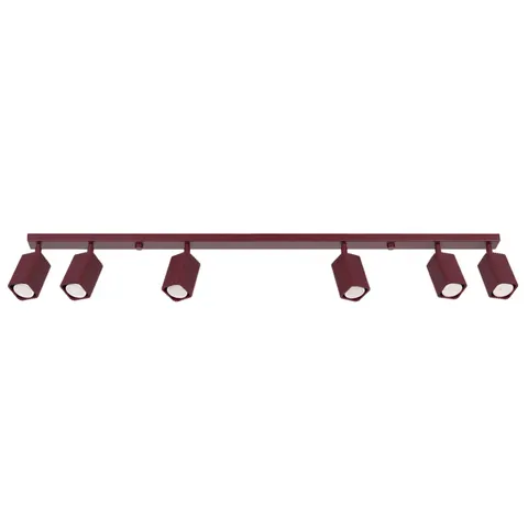 Plafon RAYO 6L burgund SL.3224 Sollux