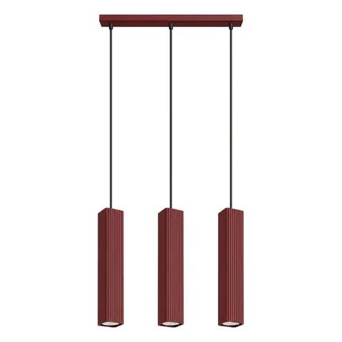 Lampa wisząca RAYO 3L burgund SL.3226 Sollux