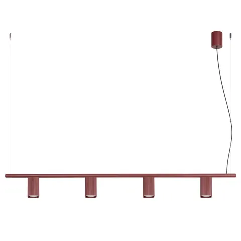 Żyrandol RAYO 4 burgund SL.3228 Sollux