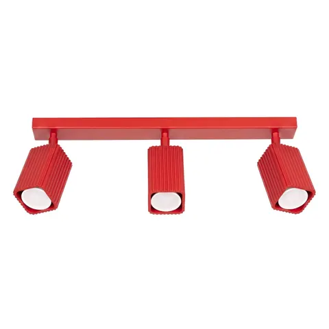Plafon RAYO 3L czerwony SL.3249 Sollux