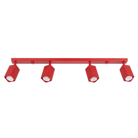 Plafon RAYO 4L czerwony SL.3251 Sollux