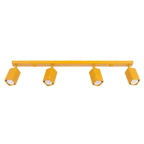 Plafon RAYO 4L żółty SL.3265 Sollux