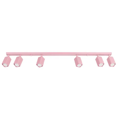 Plafon RAYO 6L różowy SL.3280 Sollux