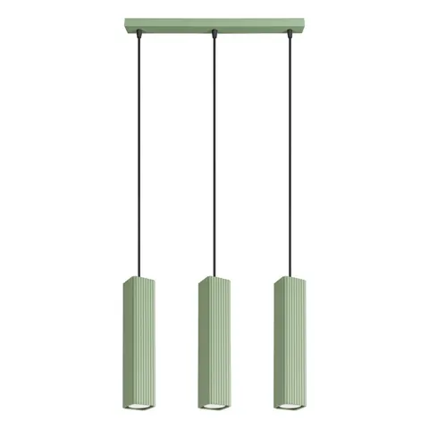 Lampa wisząca RAYO 3L szałwiowa SL.3310 Sollux