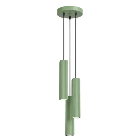 Lampa wisząca RAYO 3P szałwiowa SL.3311 Sollux