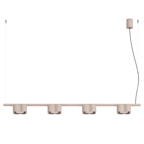 Żyrandol OVIO 4 taupe Gx53 SL.3335 Sollux
