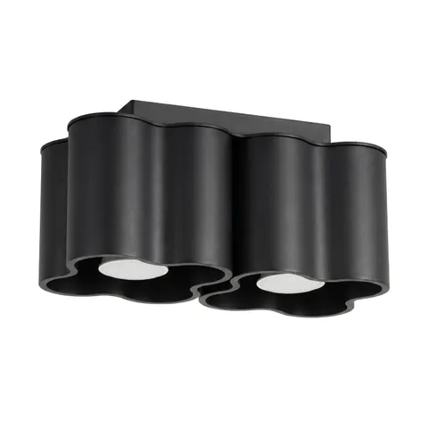 Plafon OVIO 2 czarny GU10 SL.3338 Sollux